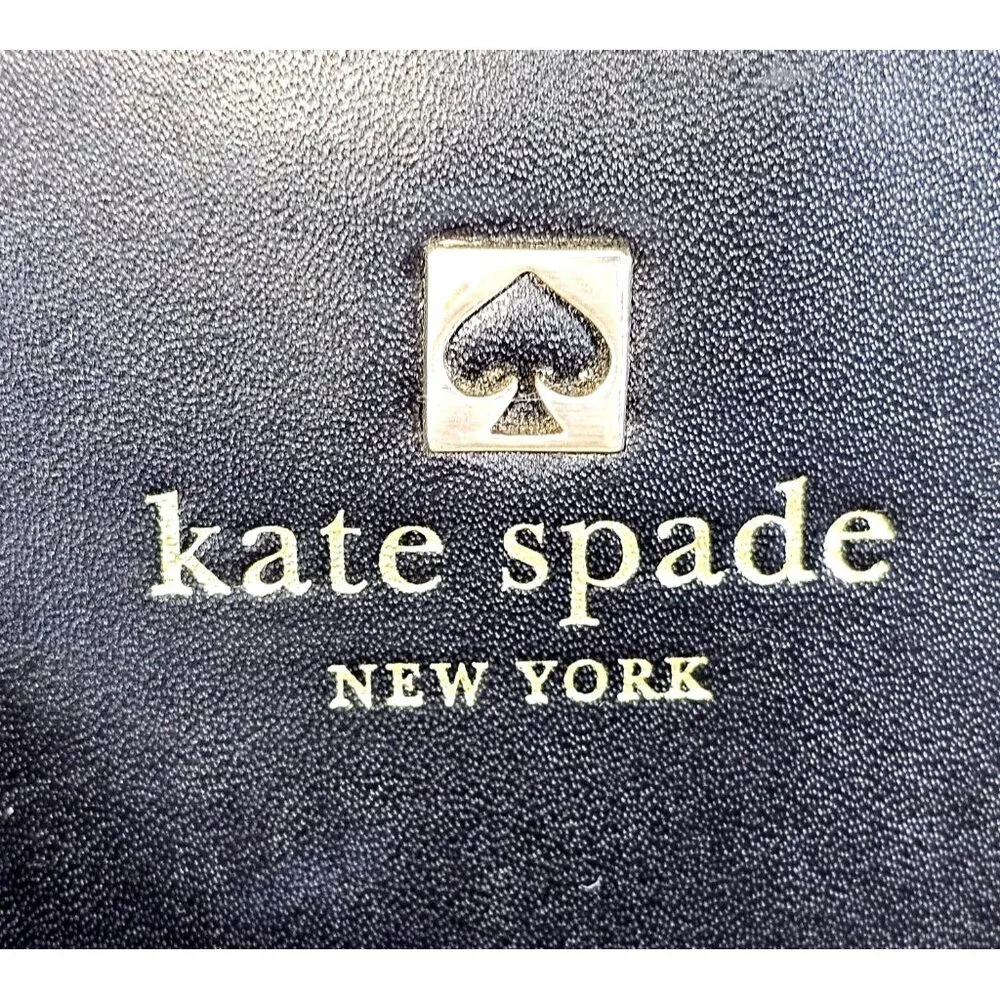 Kate Spade Women's Black Leather Mini Bernadine Hadley Street Satchel Handbag
